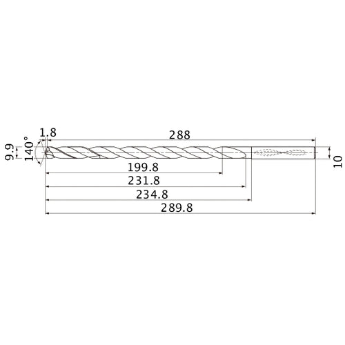 MNS0990X20DB CARB DRILL
