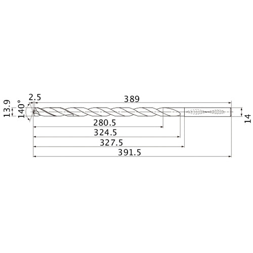 MNS1390X20DB CARB DRILL
