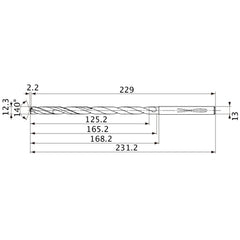 MVS1230X10S130 CARB DRILL