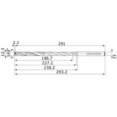 MVS1230X15S130 CARB DRILL