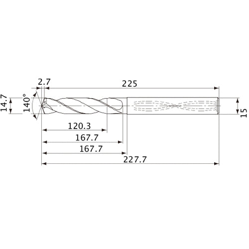 MVS1470X08S150 CARB DRILL