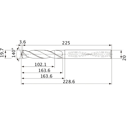 MVS1970X05S200 CARB DRILL