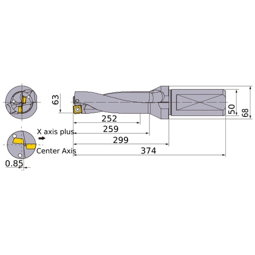 MVX6300X4F50 INDX DRILL