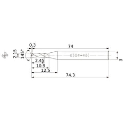 MWS0215SB CARB DRILL