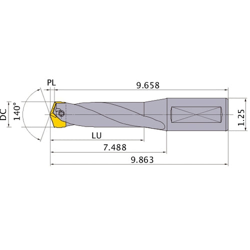 TAWMN0110 INDEXABLE DRILL
