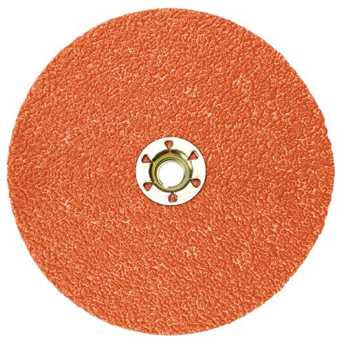 ‎3M Cubitron II Fibre Disc 987C TN Quick Change 4-1/2″ 60+ - USA Tool & Supply