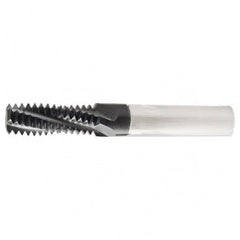 ‎5/16-24 3 Flute Solid Thread Mill-TiAlN - USA Tool & Supply