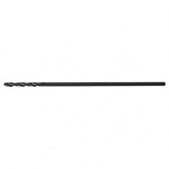 #22 RHS / RHC HSS 135 Degree Split Point 12″ Aircraft Extension Drill - Steam Oxide - USA Tool & Supply