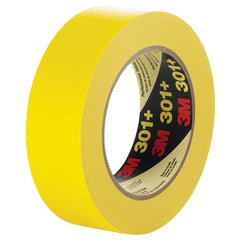 3M Performance Yellow Masking Tape 301+ 24 mm × 55 m - USA Tool & Supply