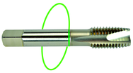 5/8-18 Dia. - H3 - 3 FL - Std Spiral Flute Tap - Green Ring - USA Tool & Supply