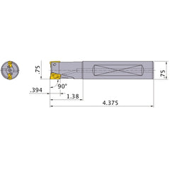 APX3000UR123FA12SA INDEXABLE ENDMIL