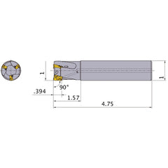 APX3000UR163SA16SA INDEXABLE ENDMIL