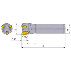 AXD4000UR162SA12SB INDEXABLE ENDMIL