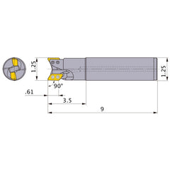 AXD4000UR202SA20LA INDEXABLE ENDMIL