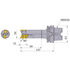AXD7000R05003A-H63A FACE MILL