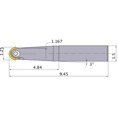 MBN121250TB INDEXABLE ENDMILL