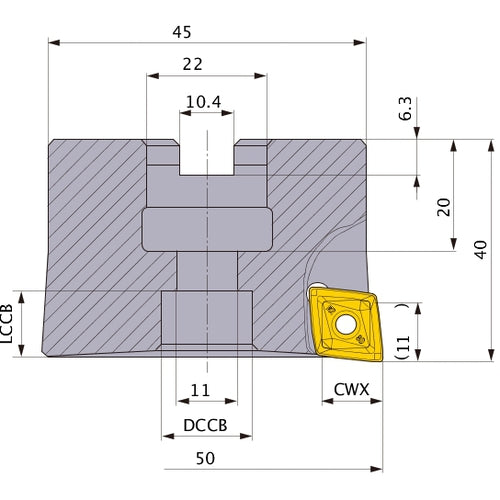 PMR405003A22R MILL