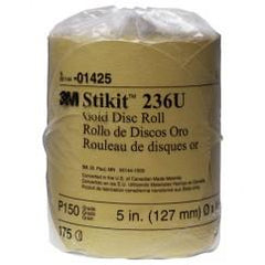 5 - P150 Grit - 236U Disc Roll - USA Tool & Supply