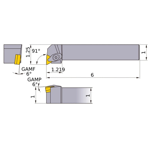 DTFNR-164 TURNING HOLDER
