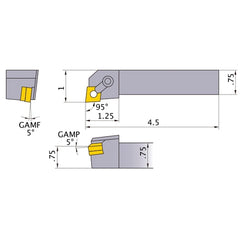 MCLNL-124B TURNING HOLDER