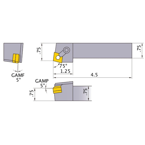 MCRNR-124B TURNING HOLDER
