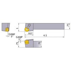 MRGNR-123B TURNING HOLDER