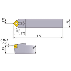 MSDNN-124 TURNING HOLDER
