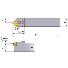 MSDNN-166 TURNING HOLDER