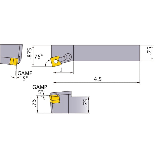 MSKNR-123 TURNING HOLDER