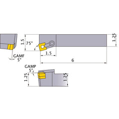 MSKNR-206D TURNING HOLDER