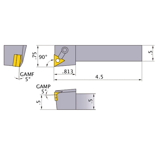 MTFNL-82 TURNING HOLDER