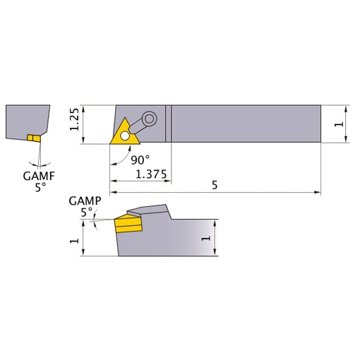 MTGNL-165C TURNING HOLDER