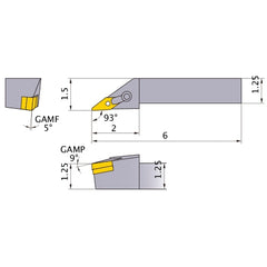 MVJNL-204D TURNING HOLDER