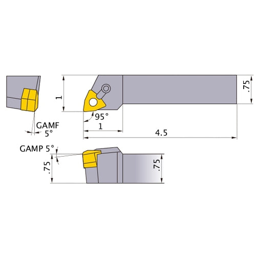 MWLNL-124B TURNING HOLDER