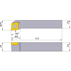 SCLCL-124 TURNING HOLDER