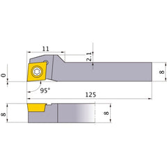SCLCL0808K06-SM TURNING HOLDER