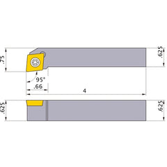 SCLCR-104 TURNING HOLDER