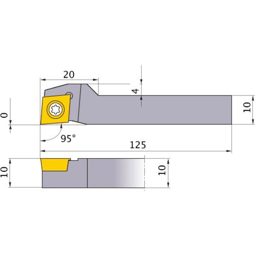 SCLCR1010K09-SM TURNING HOLDER