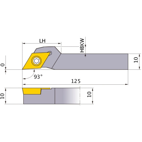 SDJCL1010K07-SM TURNING HOLDER