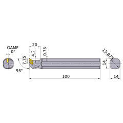 SH16H-FSDUCL07 BORING BAR