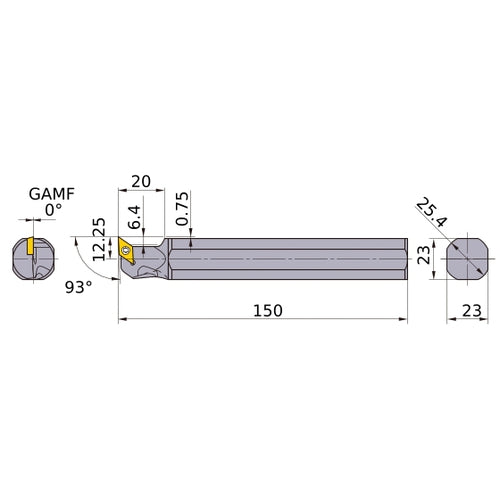 SH25M-FSDUCL11 BORING BAR