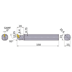 SH25M-FSDUCL11 BORING BAR