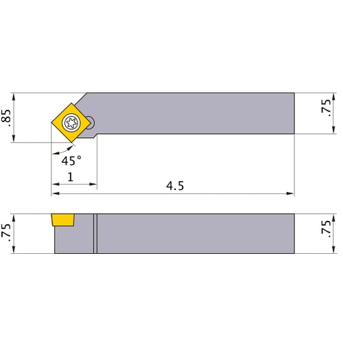SSSCL-124 TURNING HOLDER
