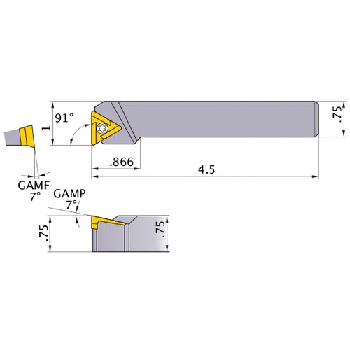 STFER-123 TURNING HOLDER