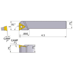 STFER-123 TURNING HOLDER