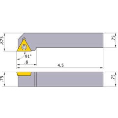 STGCL-123 TURNING HOLDER