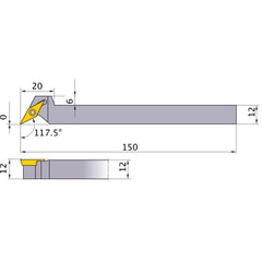 SVPPL1212M11-SM TURNING HOLDER