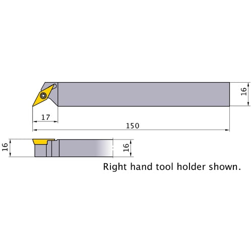 SVPPL1616M11-SM TURNING HOLDER