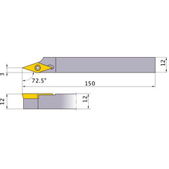 SVVBR1212M11-SM TURNING HOLDER
