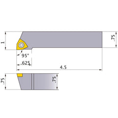 SWLCR-123 TURNING HOLDER